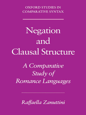 cover image of Negation and Clausal Structure